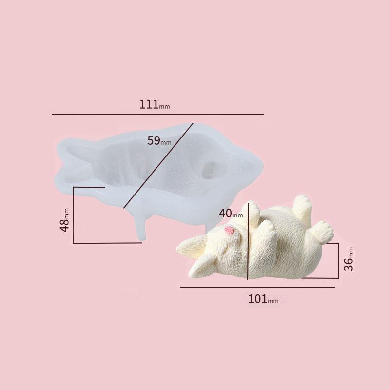 1Pcs Sleeping Bear Design Silicone Cake Molds Mousse Mould Food Grade Dessert Baking Tools Kitchen Supplies Kichen Bakery Diy