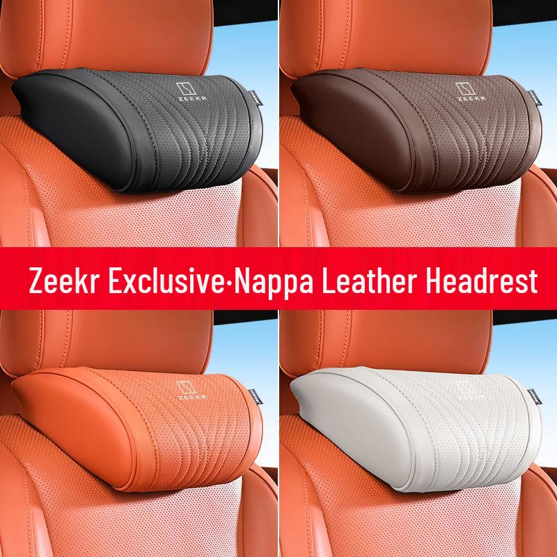 Zeekr 001/X/009 Car Headrest & Neck Pillow with Lumbar Support for Front and Rear Seats
