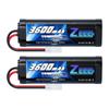 Zeee 3600mAh NiMH Batéria s TAMIYA High pre RC RC Závody a Viac 7.2V Konektor, 2-Balenie, Kapacita, Autá, Lode, Autá,