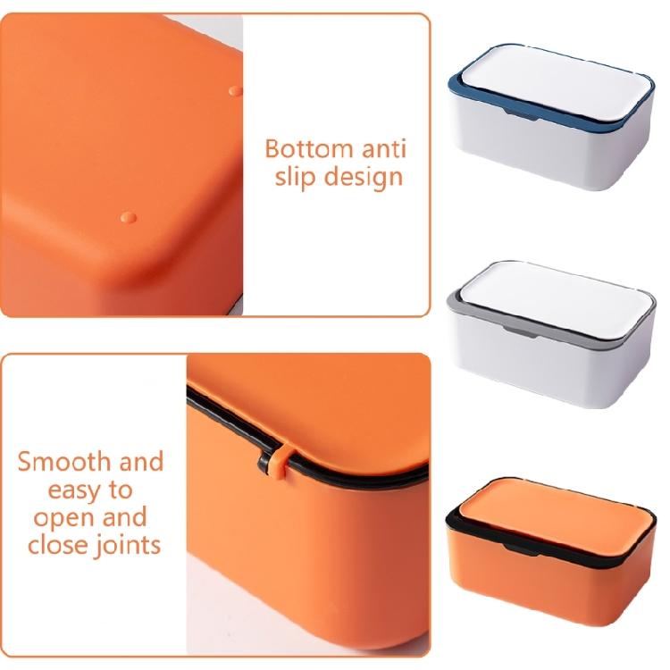 Rechteckiger Papierhandtuchständer Taschentuchspender mit Deckel Modische Serviettenaufbewahrungsbox Papierbehälter für Zuhause