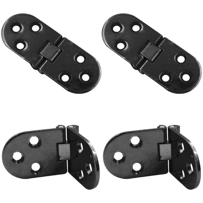 Strong 180 Degree Full Rotation Hinge Furniture Hardware Tool Easy Installation Cabinet Hinge set for Compact Space