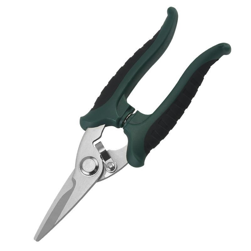 1PC Stainless Steel Industrial Electrician Iron Scissors Multifunction Manually Shears Groove Cutting Wire And Thin Plate Tools