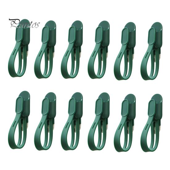 No Drill Stocking Holders Christmas Garland Hanger, Strong Adhesive Backing Hook, Seasonal Home Decoration Supplies Elastic Silicone Holder for Mantle