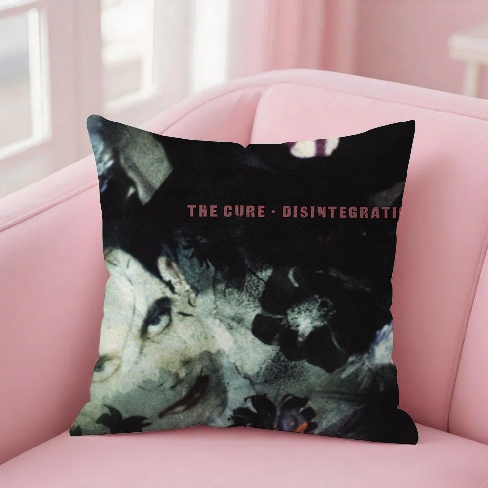 Band Singer The C-Cure Greatest Hits Pillow Case PillowCover Square PillowCase Sofa with for pattern comfortable cushionsuitable