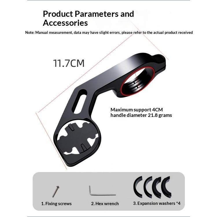 1 Set Bicycle Computer Gps Speedometer Mount Extender Gps Bike Speedometer Extension Bracket Waterproof Bike Odometer Bracket