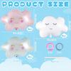 6 Pieces Cloud Balloons,White Cloud Foil Balloons,Cloud Balloons Baby Shower,Cute Cloud Shaped Balloons for Boys Girls Baby Shower Themed Party
