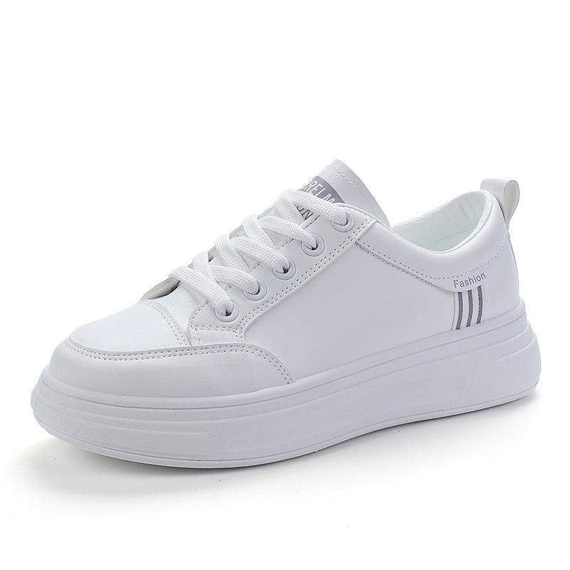Little white shoes women's summer versatile new women's shoes white breathable muffin thick-soled sports leisure small size