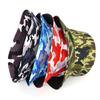 Fashion Women Men Camouflage Bucket Hat Outdoor Sports Travel Beach Caps Fishermen Cap Sun Hats For Women Men