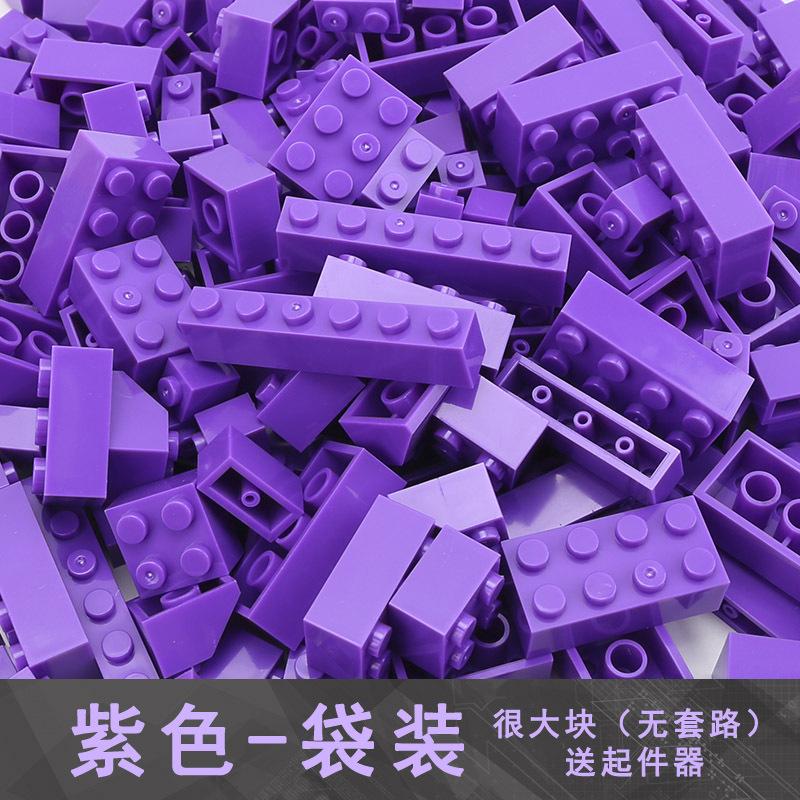 Bulk Blocks 17Colours 250/500g 250/500pcs Boys  Girls/Girls Styles Solid/Mixed colours Compatible with  Children's Toys  Playsets DIY Assembly Build