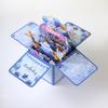 Bouquet Flower 3D Pops-up Bouquet Happy Birthday Greeting Card Fashion Paper Flowers