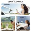 Lightweight ABS Table Fan USB Propelled 120 Adjustable Air Stream Periods