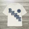 Top Rh Trendy Brand Ude Summer New Crown Flag High Street Vintage Cotton Round Neck ShortSleeved TShirt For Unisex And Unisex