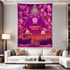 Gravity Falls Bill Cipher Triangle Mystery Shack Purple Poster