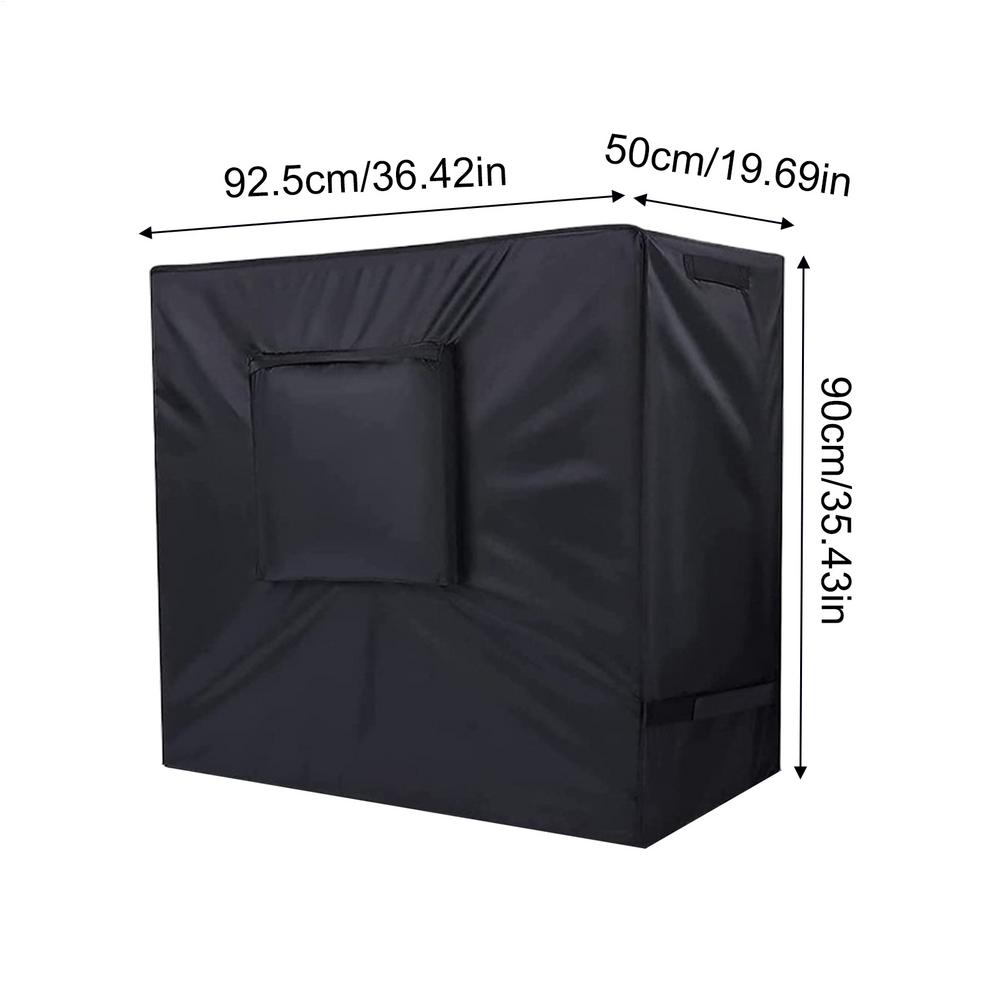 Outdoor Cart Cover Waterproof Patio Outside Ice Chest Cover Heavy Duty Sturdy Outdoor Bar Cart Sunlight Rain Protection For