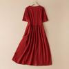Women's Travel Friendly Long Dress