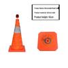 Telescopic Folding Traffic Cone: Lightweight, Strong, Reflective Safety Barrier