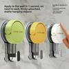 Extra Strong Suction Cup Wall Hooks Removable Waterproof Adhesive Hanger Shower Towel Rack Kitchen Bath Organizer