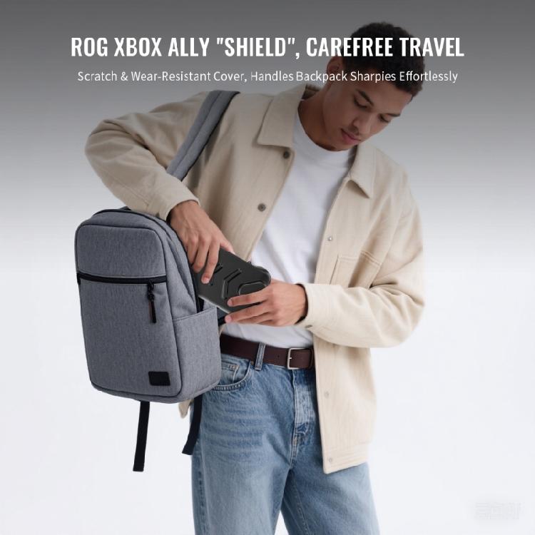 Game Console Scratchproof Shell Gaming Accessory Protective Cover Case with Kickstand for ROG X Gamepad Shell