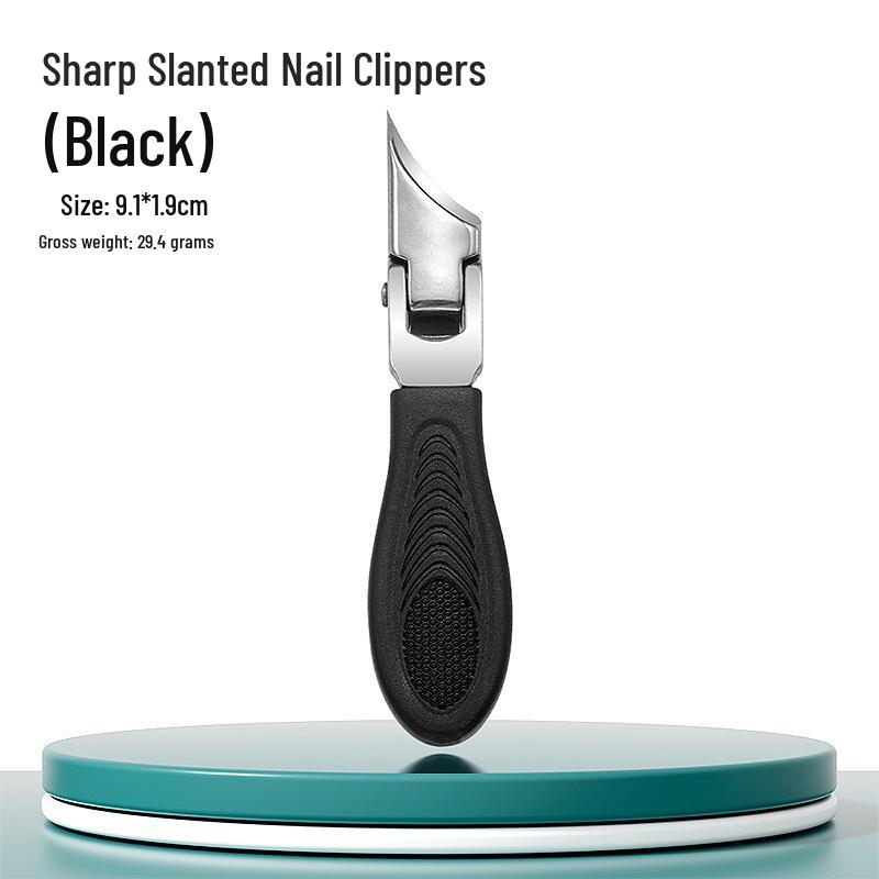 

Premium Anti-Splash Slanted Toenail Clipper with Eagle Beak Design