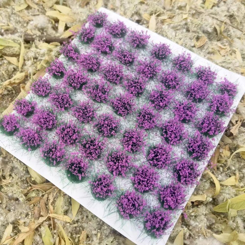 Railway Train Miniature Flower Cluster DIY Building Flower Grass Model  Micro Landscape