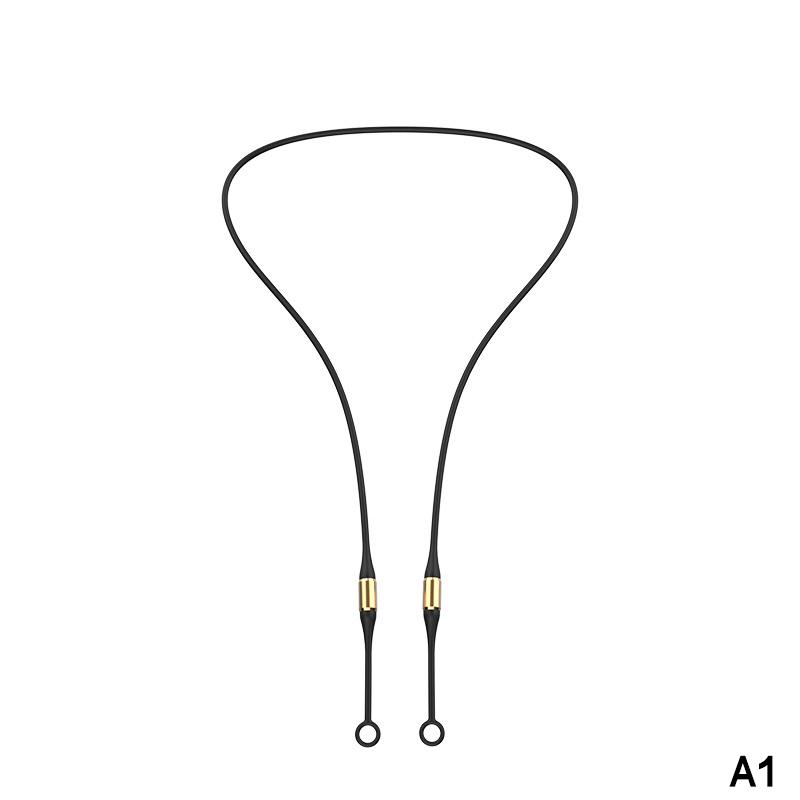 Earplug Lanyard With Magnetic Tensile Safety Rope Ear Plug Holder Flexible Silicone Earplug Link Suitable For Detachable Earplug