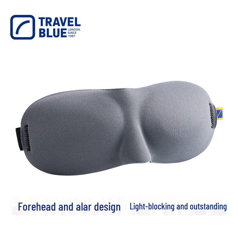 TRAVEL BLUE 3D Sleep Eye Mask
