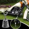 Biker-Glocken für Frauen Engel Motorradzubehör Kleiner Biker-Glocken-Anhänger für Langstreckenfahrten Roadtrip Tägliches Pendeln