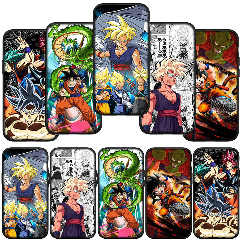 Case for iPhone 17 15 16 Plus Xiaomi Poco X7 X6 F8 F7 M8 C85 C75 C71 Redmi Note 14 12 11 13 Pro Max A4 14C 13C Dragon Gokus Ball Funda Son Gohan Super