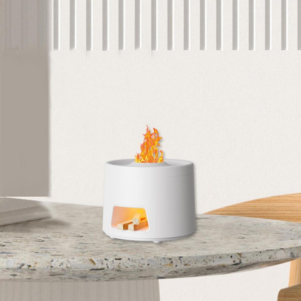 Nightlight Essential Oils Diffuser ABS Plastic 7 Color Mist Humidifier Home Air Moisturizer for Living Room