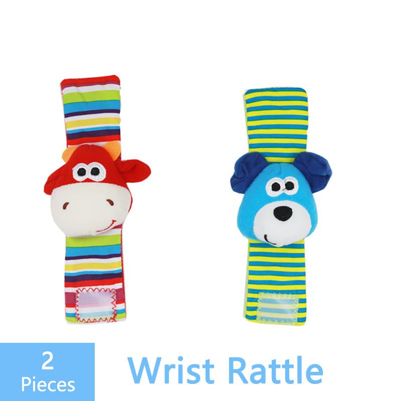 VIP Links Sozzy Baby Socks Wrist Rattle And Foot Socks 0~3 Months Cartoon Newborn Children Gift For Girl/Boy Kids Baby Socks