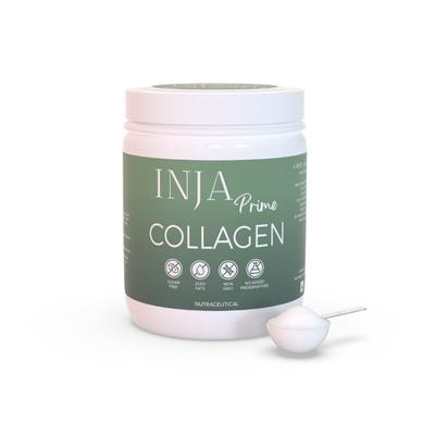INJA Wellness Prime Marine Kollagen Nahrungsergänzungsmittel für Original Japanische Kollagenformulierung, Gesunde Haut & Gelenke, Geschmacksneutrales Kollagenpulver, 150g