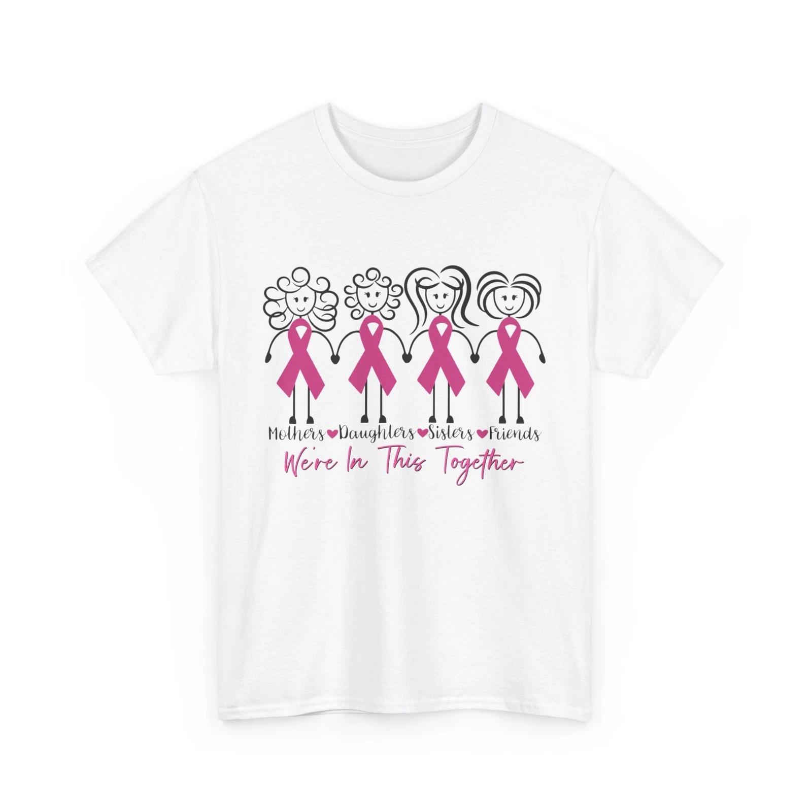 

Breast Cancer Awareness Shirt, We re In This Together Shirt, Pink Ribbon Shirt S