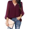 2023 frauen Kleidung Frühling Herbst Mode Dot Puff Sleeve Frauen Tops V-ausschnitt Lose Lange Hülse Hemd Bluse Blusas 25792