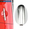 51217431945 Chrome Door Handle Lock Hole Cover Cap Fits for Mini Cooper F55 F56