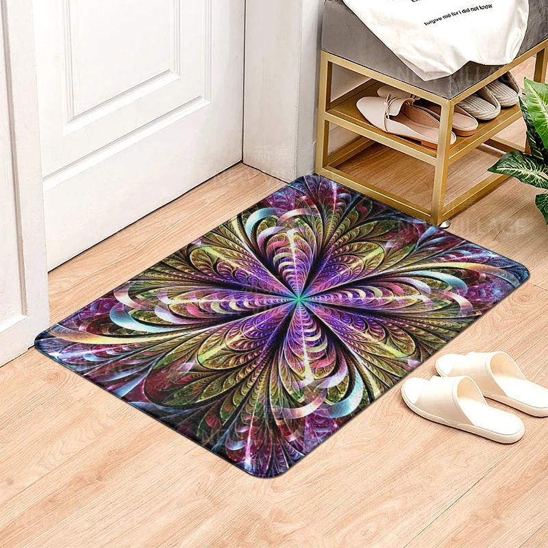 

Коврик для входа в дом Домашний коврик перед дверью Современный скандинавский стиль Коврик для комнаты Ванной Коврик для ног в ванную нескользящий коврик Кухонный коврик для впитывания воды 40cm x 60cm