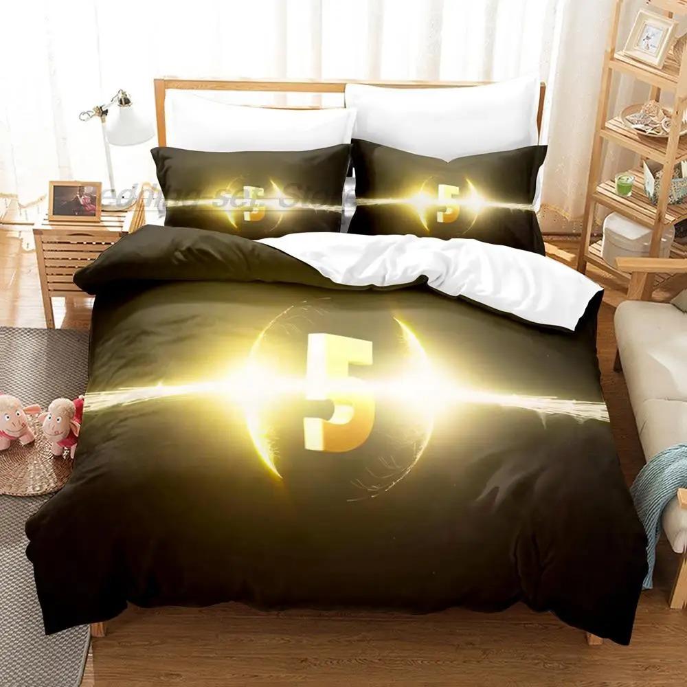 Lucky Number 3D Bedding Set Single Twin Full Queen King Size Duvet Cover Sets for Adult Kids Bedroom