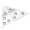 2pcs Angle Block Set 30 60 90 & 45 45 90 Degree Precision Machinist Measurement Tool