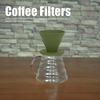 Reusable Silicone Filter Reusable Coffee Dripper Collapsible Cone Coffee Filter Holder  Camping
