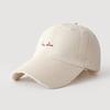 Simple small letter embroidered hat women's spring and summer casual versatile baseball cap sunscreen sunshade cap