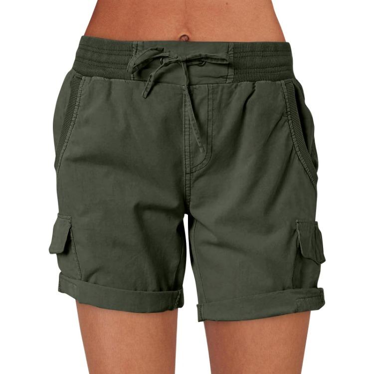 Casual Formal Outdoor Hiking Fashion Shorts Women High Waist Summer Cargo