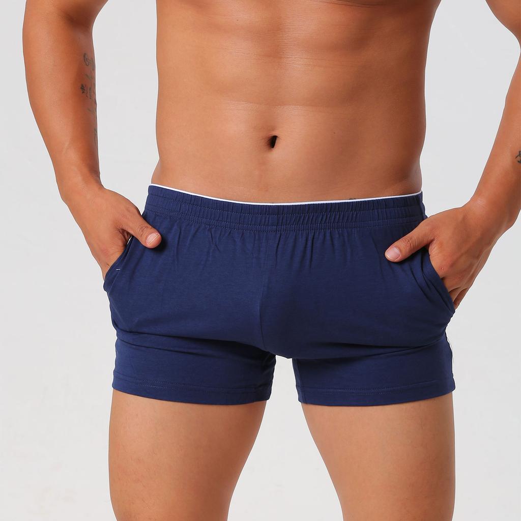 Herren Hausshorts Hosen Schlafkleidung Baumwolle Mode für Herren