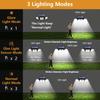 74 LED Solar Lights Outdoor with Motion Sensor Wall Lamp 3 Lighting Modes Waterproof Solar Security Floodlights  for Yard Garden