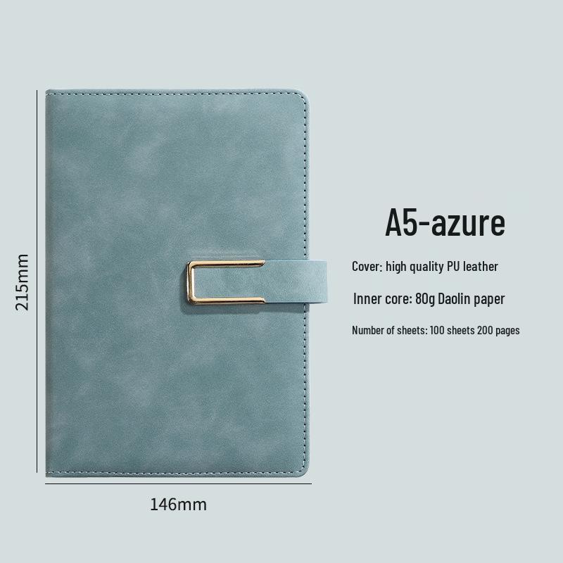 A5 Customizable Buckle Business Notebook with Logo