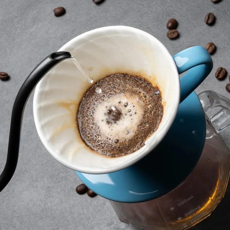 V01/V02 No. V90 Funnel Ceramic Drip Coffee Filter Color American Handmade Coffee Filter Cup Coffee Tool
