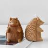 Elegant Home Decoration Sturdy Silicone Mould Portable Accessory for Hedgehog Candle Holder Handmade Craft Supplies Tool