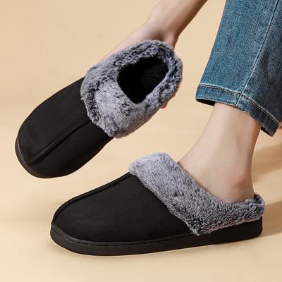 Pantofole Invernali Calde Donna Ciabatte Pantofole Soffici Pelliccia Peluche Pantofole da Casa Donna Scarpe da Salotto Coppia Calzature