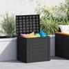 Garden Storage Box 58.5x46x55 Cm Polypropylene