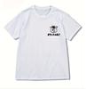 Womens Black Cat Print Tshirt Casual Short Sleeve Blend Crew Neck Tee Mens Clothing for Outdoor