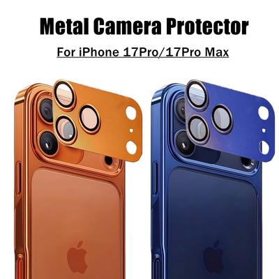 1 Set Ultra HD Voll Kameraobjektiv Gehärtetes Glas Schutzfolie Für IPhone 17 Pro Max Robuste Metallabdeckung Kratzfest Zubehör