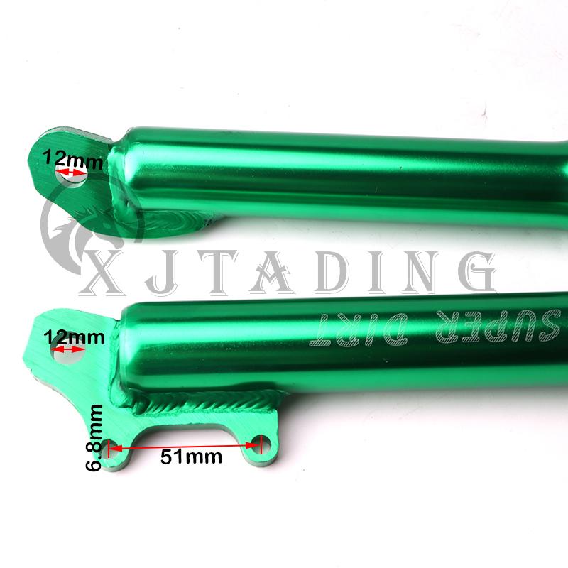 Motorcycle Front Fork Shock Absorber Suspension Components for 47cc 49cc Small Apollo Small Lia Mini Off-Road Vehicle Parts